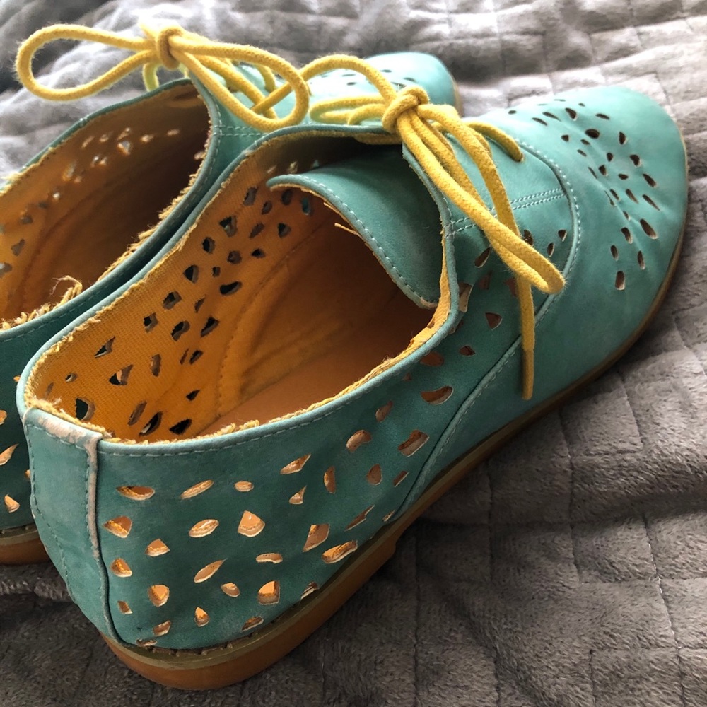 Leather loafers